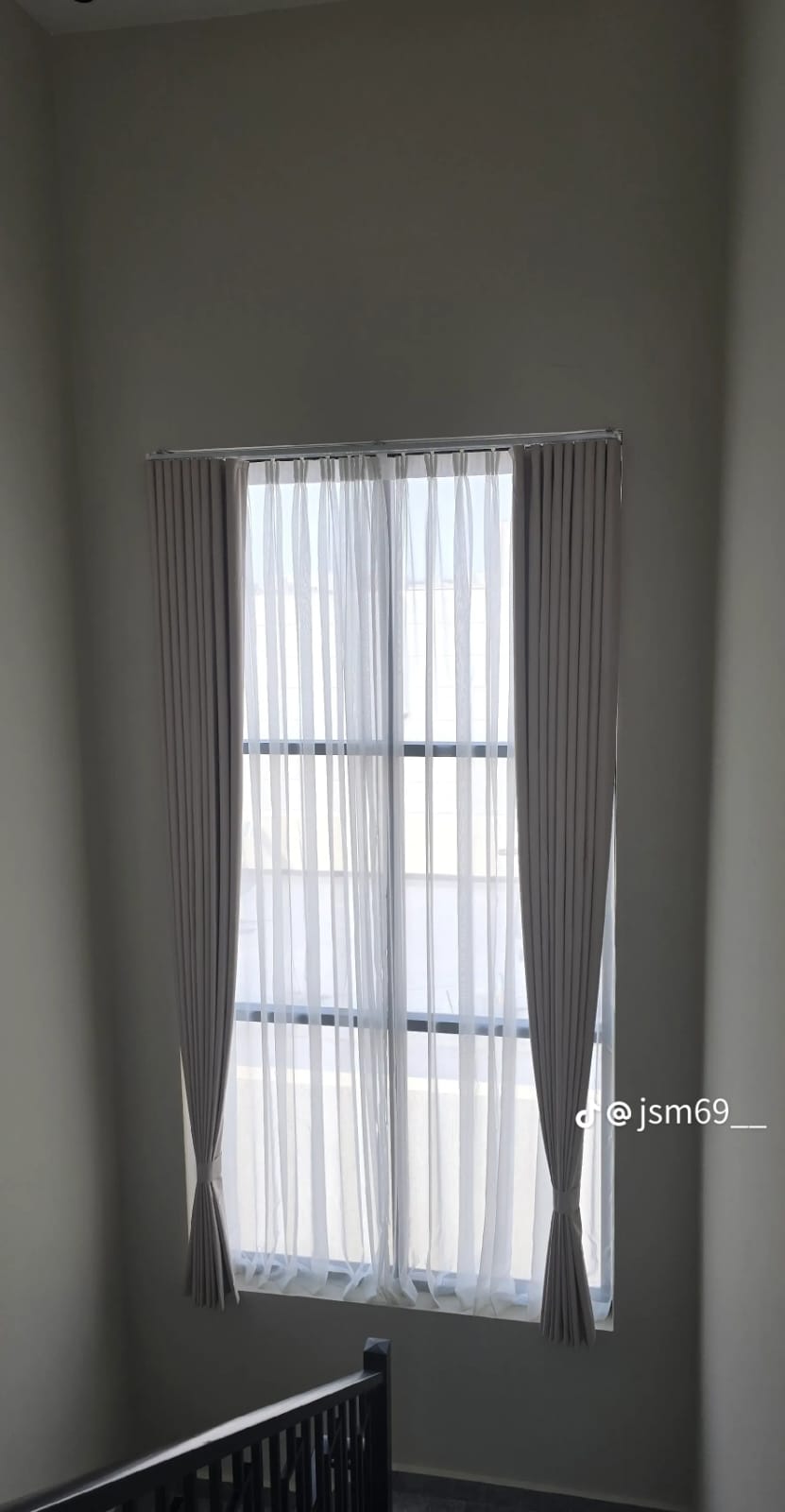 Tailored Blackout Drapes with Matching Decorative Tiebacks