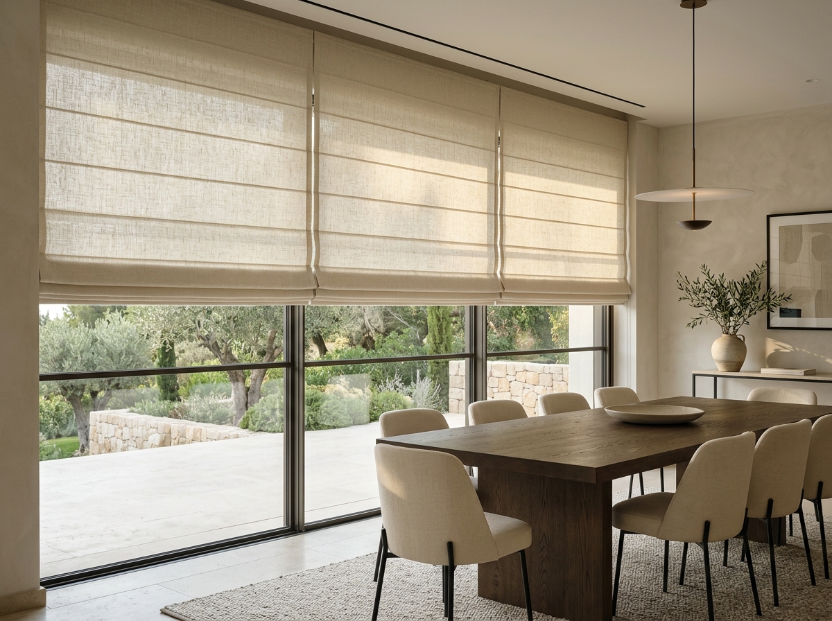 Bespoke Fabric Roman Blinds